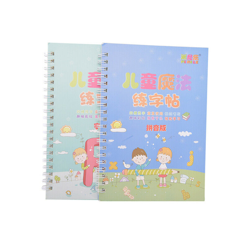 2Books Learning Numbers In English Magic Practice Copybook Baby Copybook For Kid