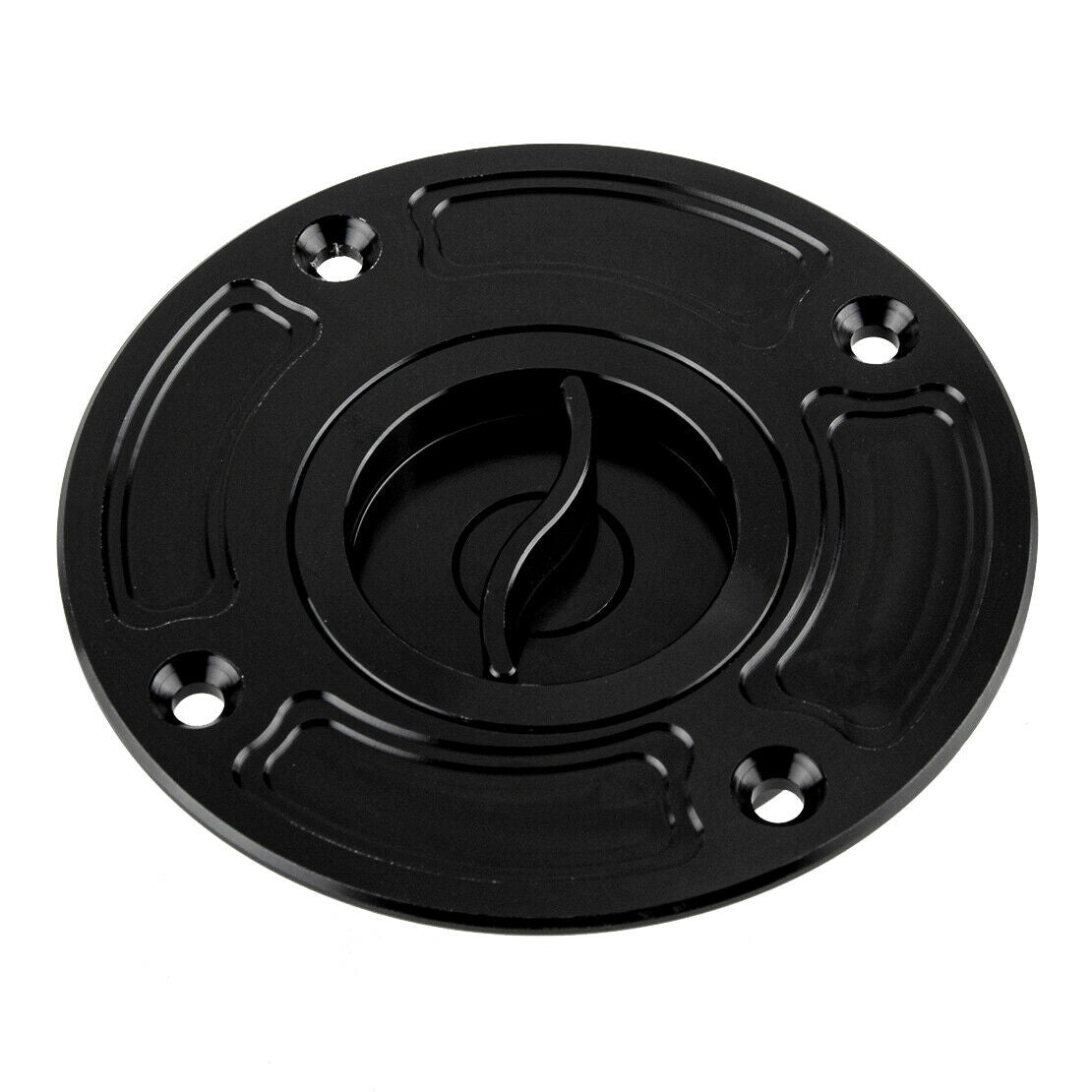 Keyless Fuel Gas Tank Cap Cover Fit For Suzuki GSXR600/750/1000/1300 TL1000S/R