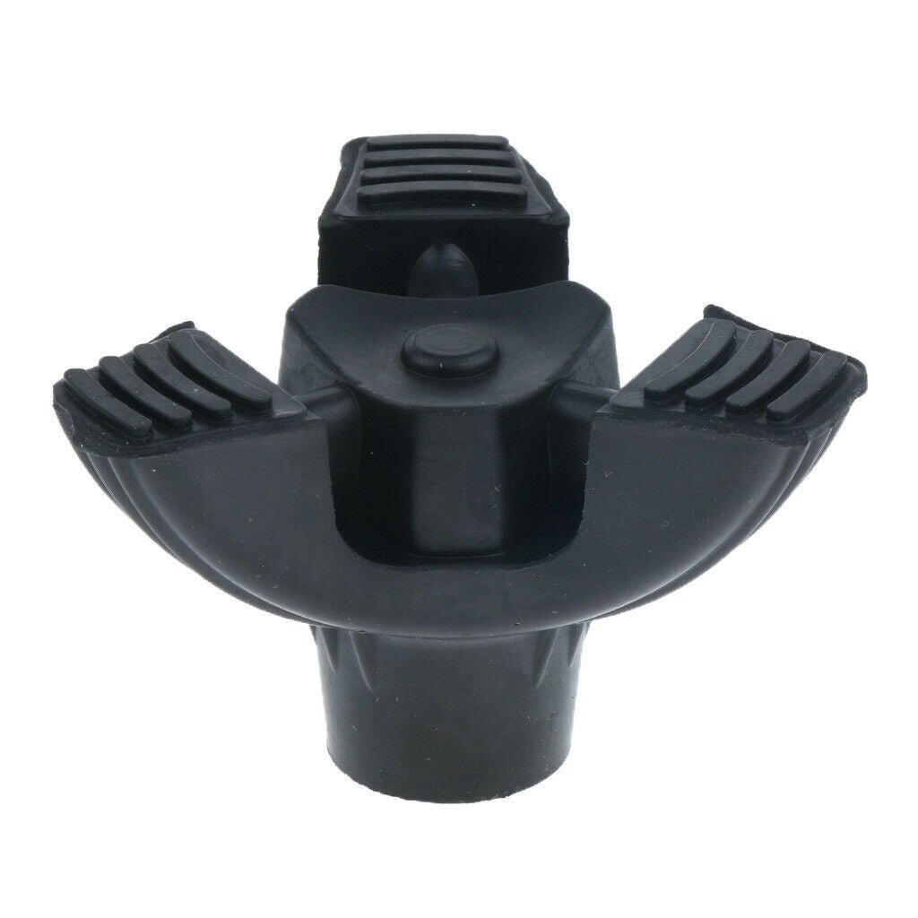 2pcs Tripod Rubber Replacement Tip For Cane Walking Stick Crutches 19mm