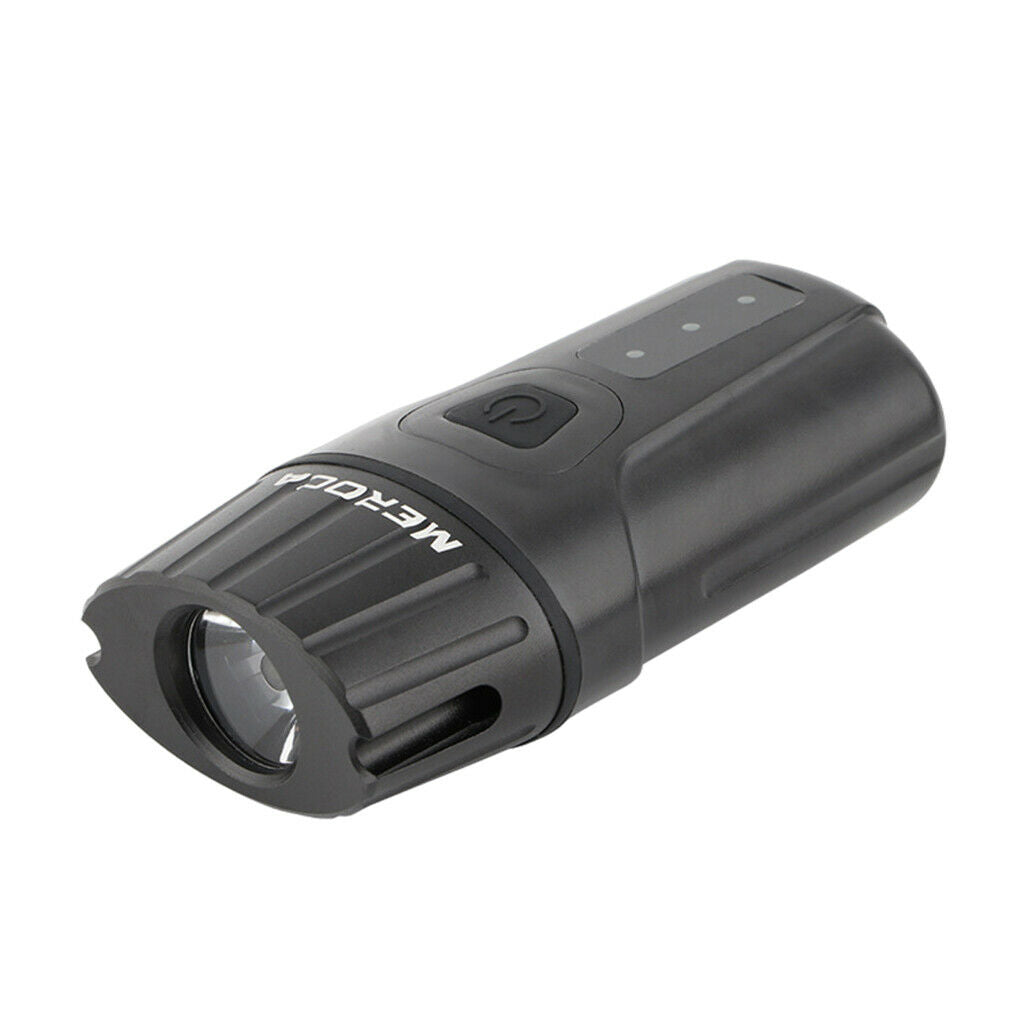 Water Resistant Bike Head Lights USB Bicycle Warning Cycling Front Light