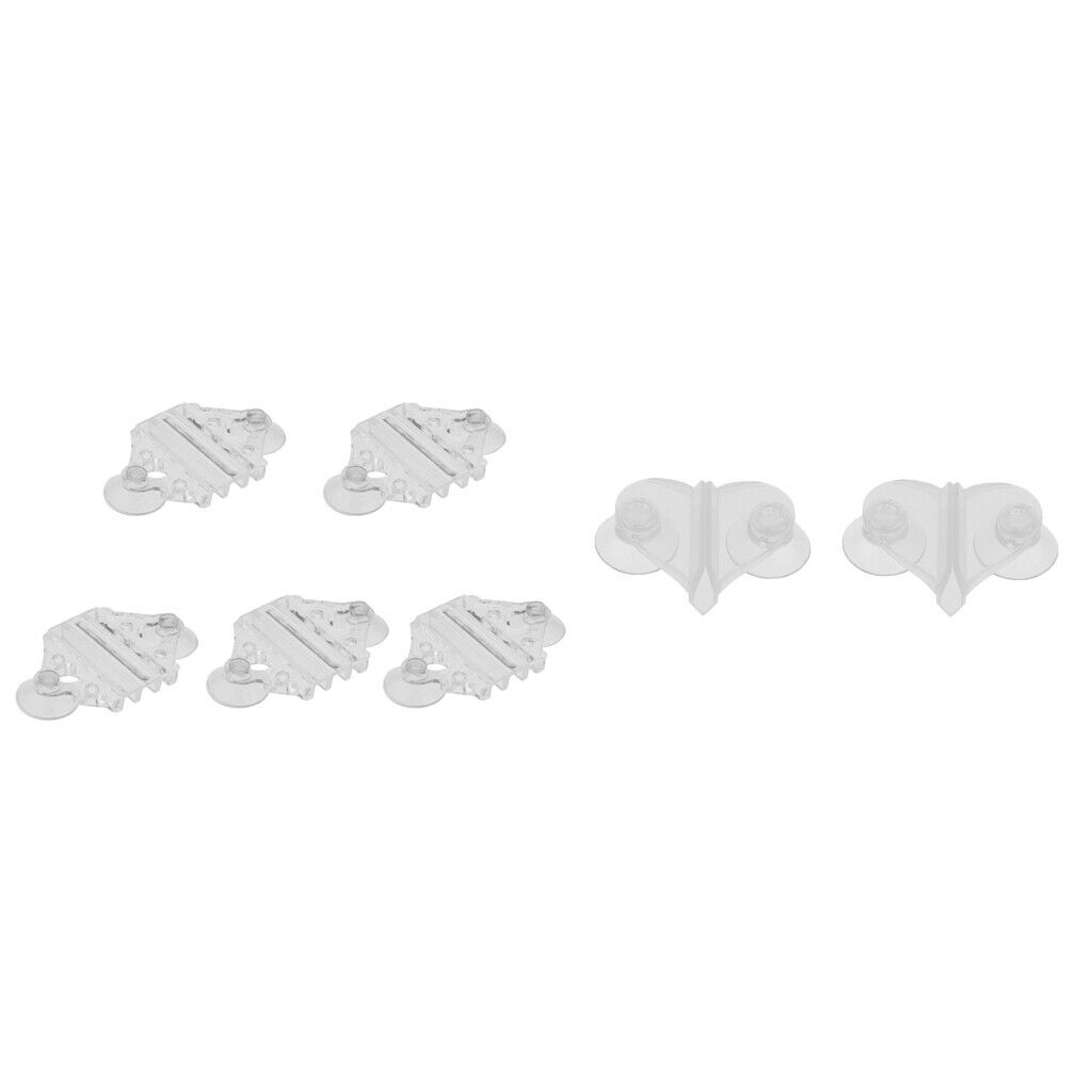 2set Silicone Plastic Aquarium Breeding Separator Fish Tank Divider Sheet Holder