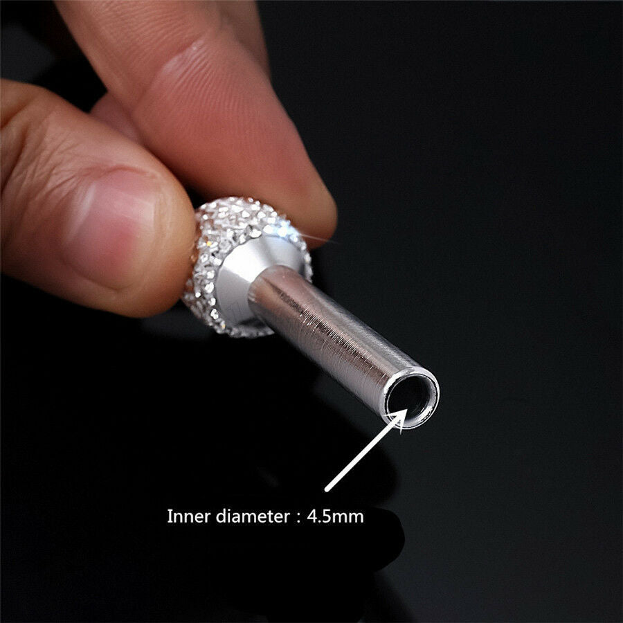 Car SUV Interior Door Lock Knob Pins 2 Pcs Rhinestone-encrusted Aluminum Alloy