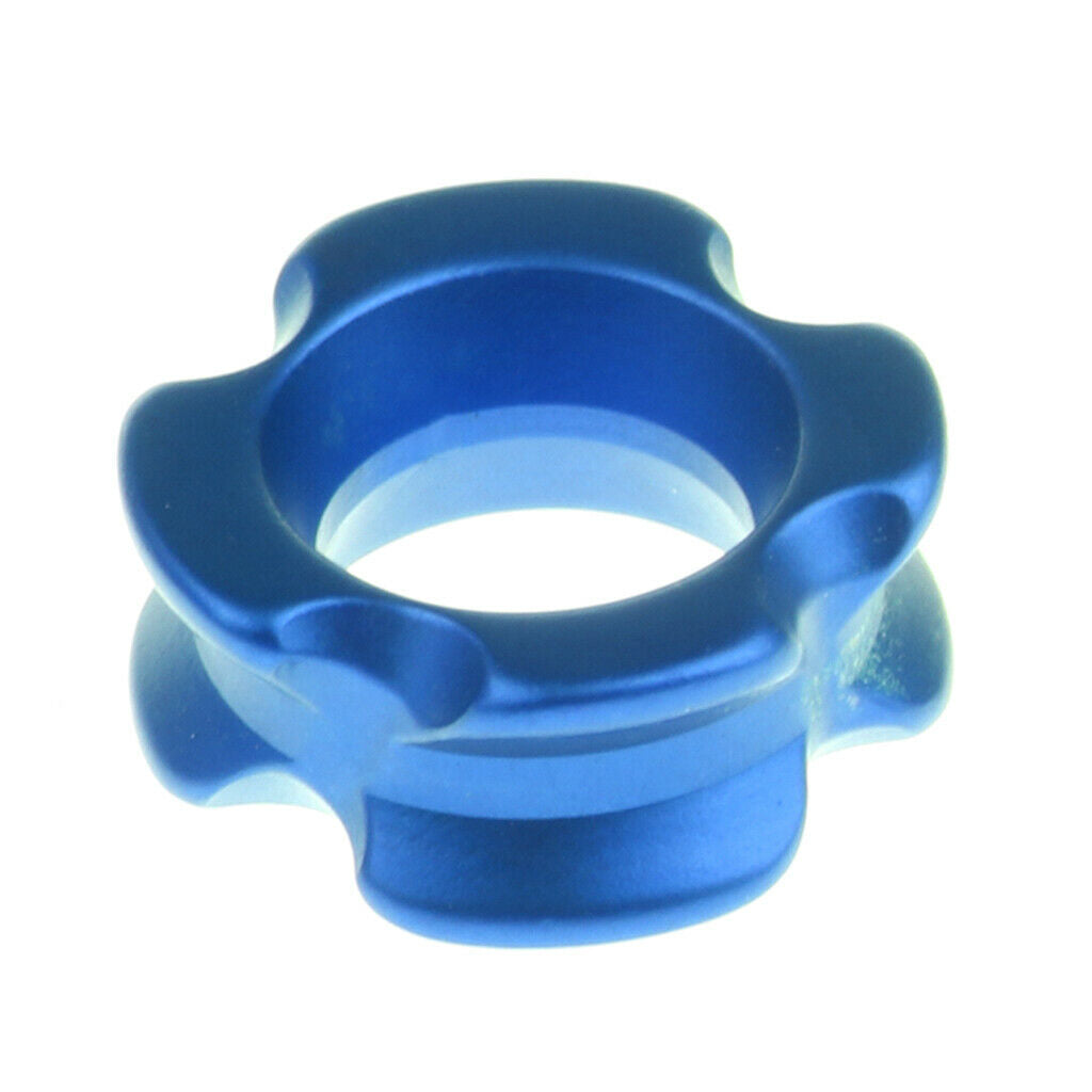 Archery Aluminium Peep Sight for Compound Bow Hunting 1/4inch Blue