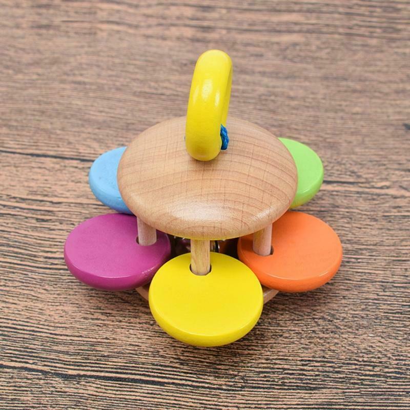 Kids Finger Training Baby Rattle Kids Behavior Correction Wooden Toys