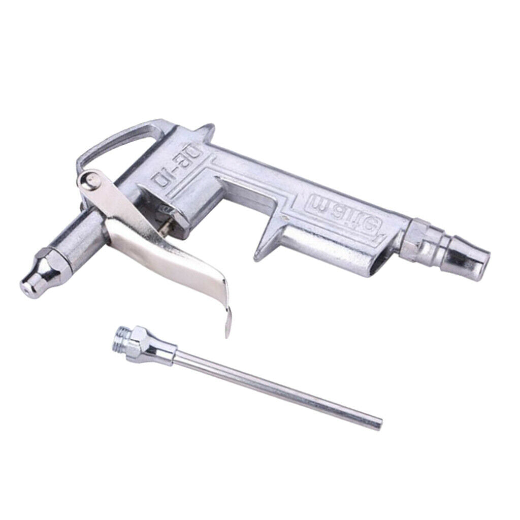 Long Spout Air Compressor Gun, Extended air nozzle length: Approx. 6cm/2.40inch