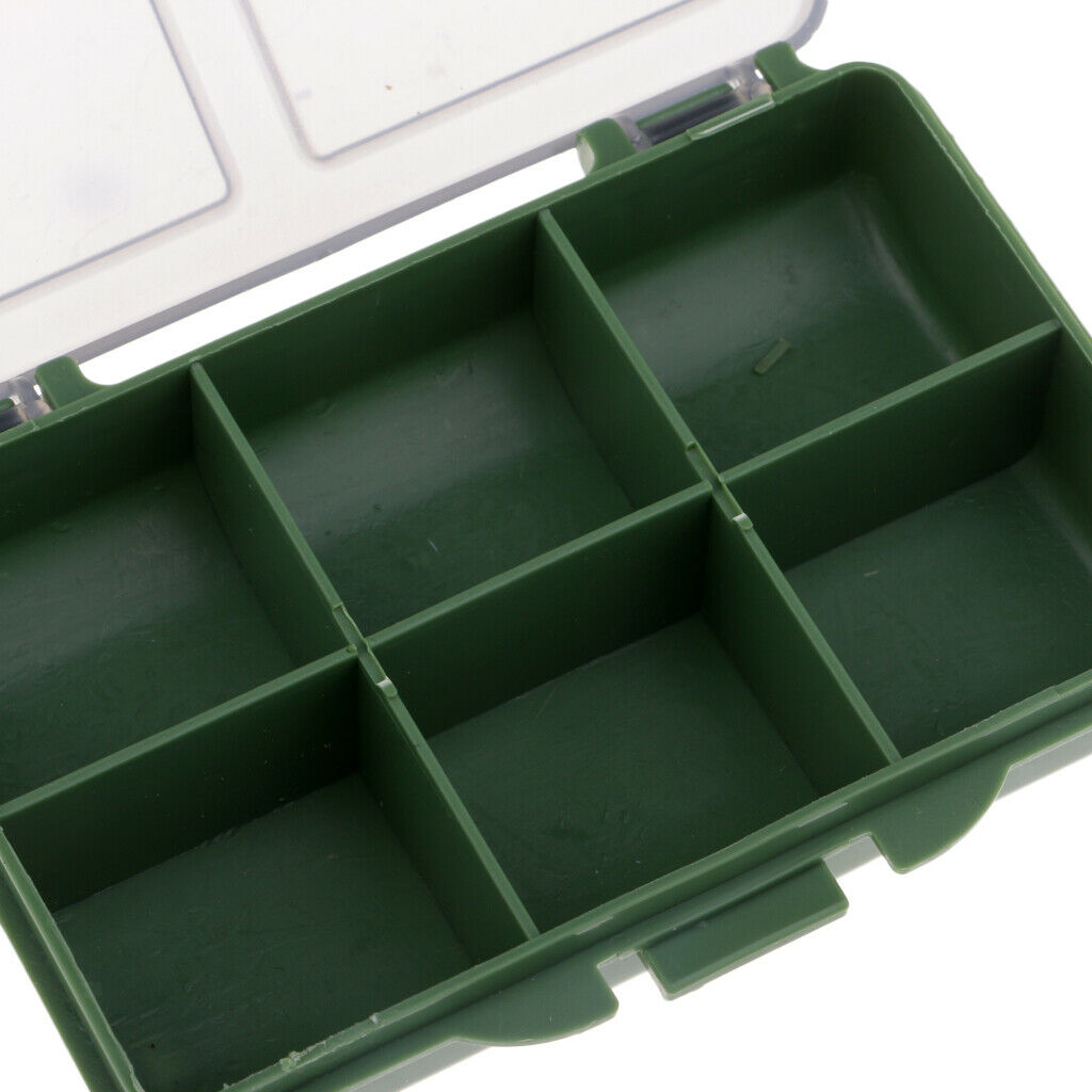 2 Pieces Fishing Tackle Waterproof Container Fishing Storage Accessories Box