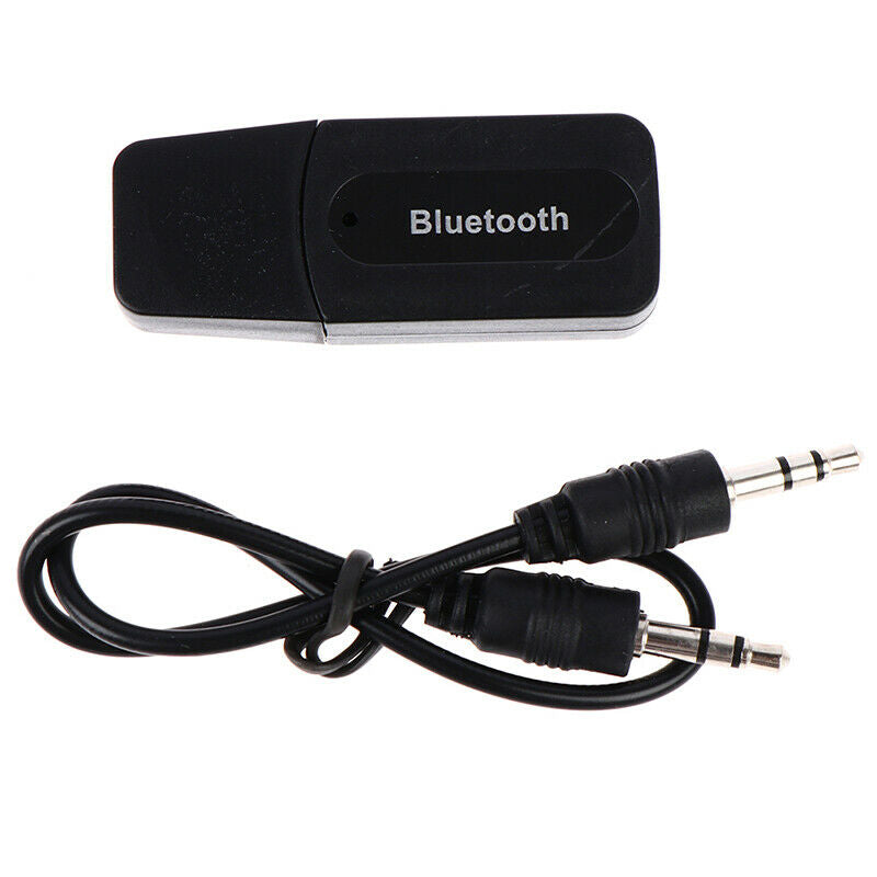 3.5mm Jack Usb Bluetooth Aux Wireless Car Audio Receiver A2DP Music Recei iZ KX
