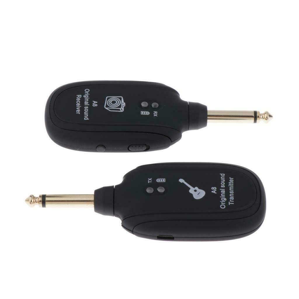 Wireless Audio Transmitter for Electric Guitar, Guitar System Set Transmitter