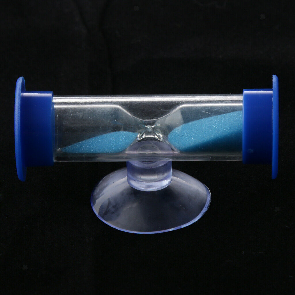 2pcs 3 Minutes Luxury Plastic Hourglass 360 Rotation Sand Timer Home Table Decor