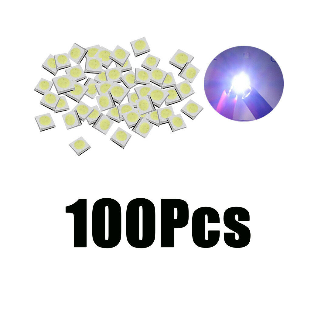 100x1W 3V High Power LED Diode Lamp Light COB SMD Bulb Chip DIY TV Backlight