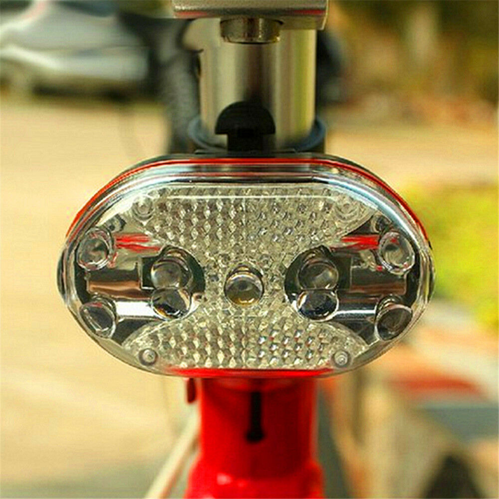 1PCS LED Bicycle Tail Lights Night Riding Colorful Flash Security Warning Lights
