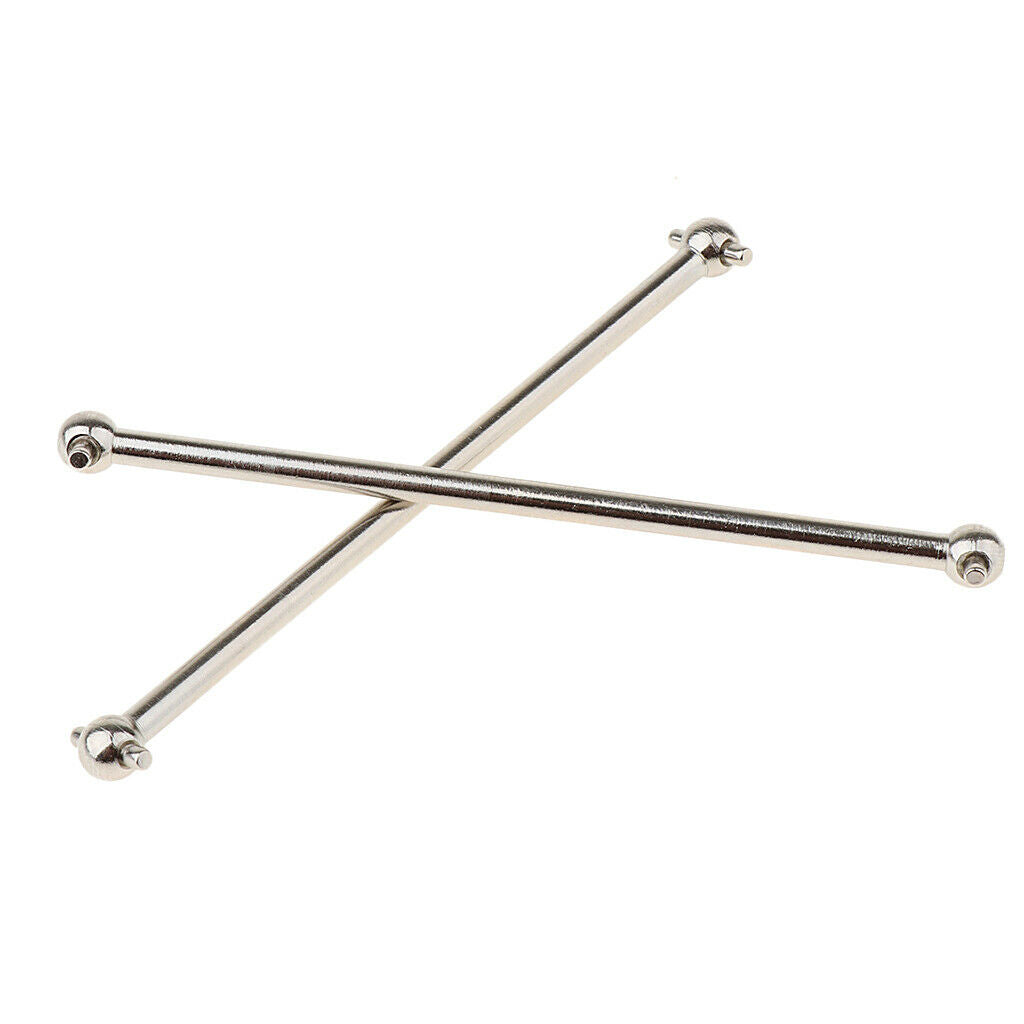 2pcs CVD Drive Axle 80mm Dogbone Shafts Upgrade Parts