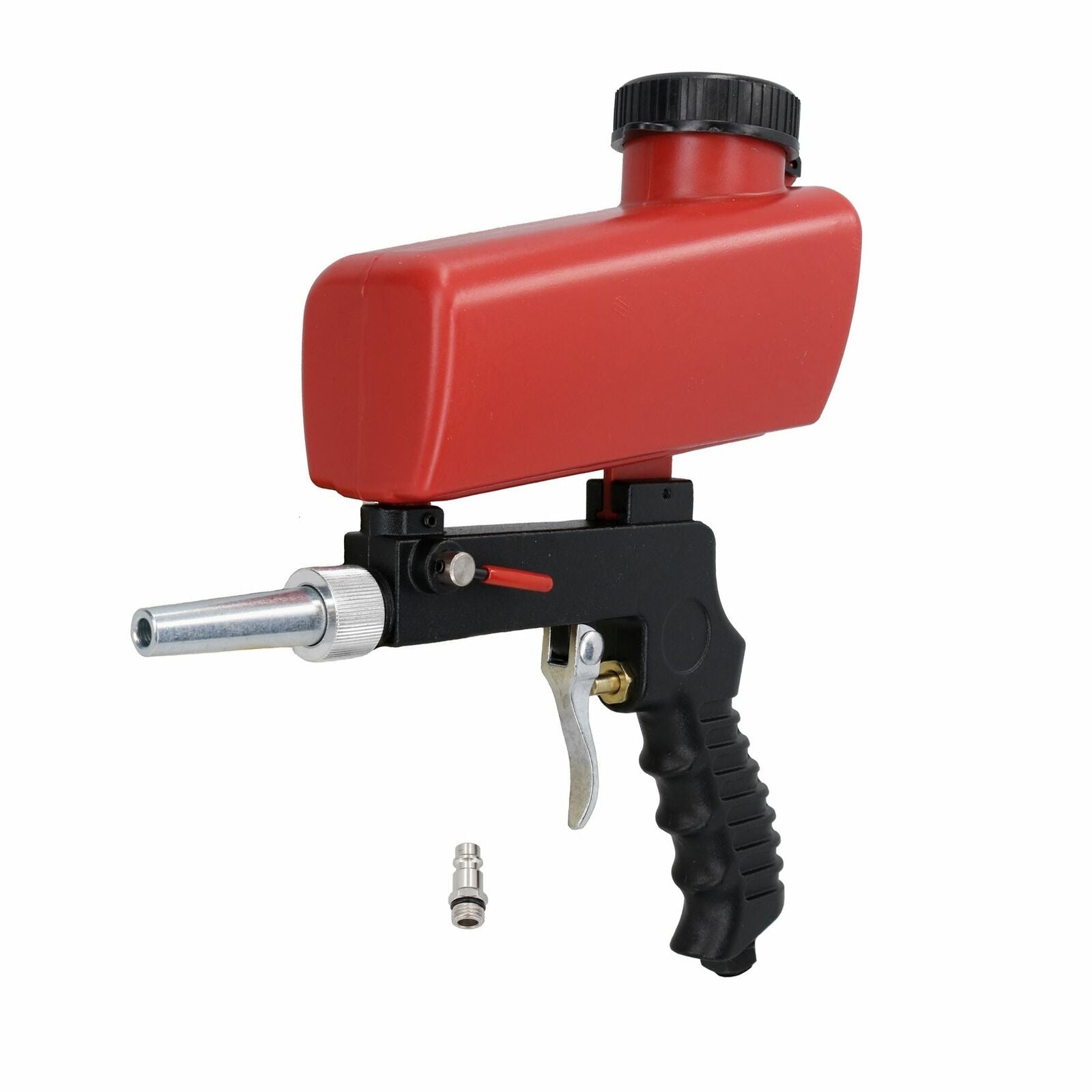Pot Air Sandblaster Kit Grit Shot Sand Blaster Rust Paint Remover Removal Tool