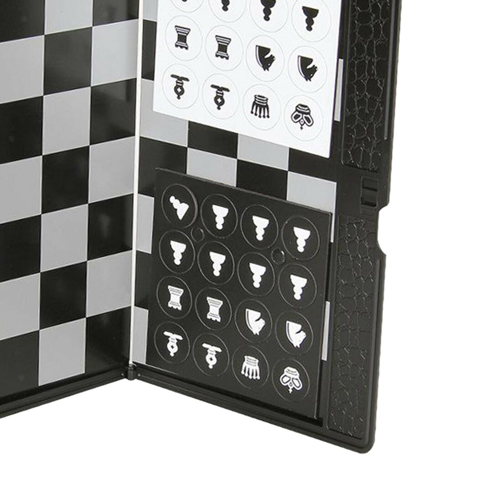 Mini Magnetic Chess Set Wallet Chess Board Game for Camping Family Game