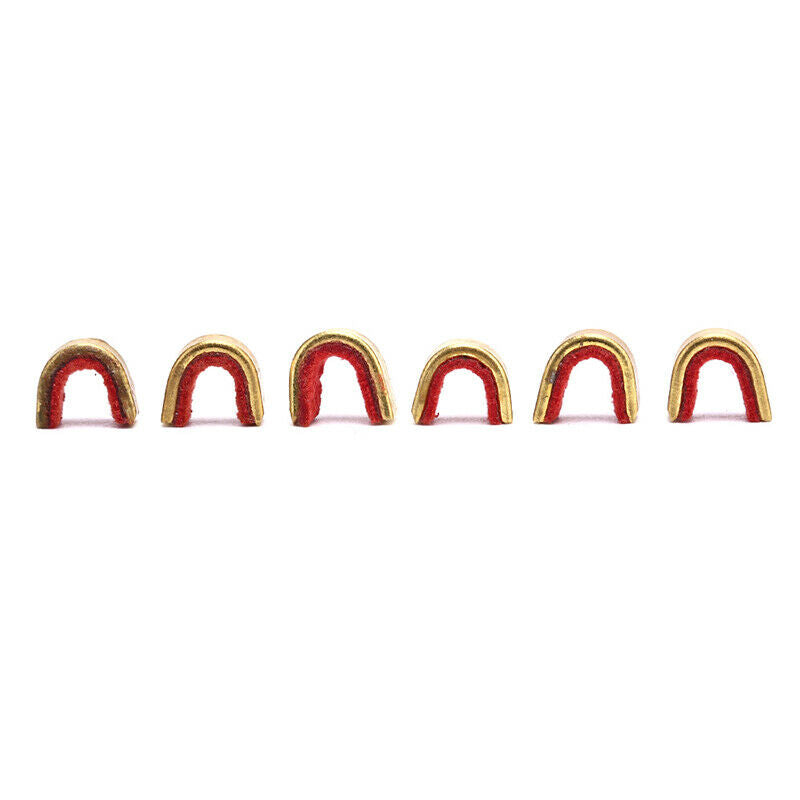 Shooting 6Pcs Archery Arrow Bow Strings Buckle Clip Set Copper Point Bow .l8