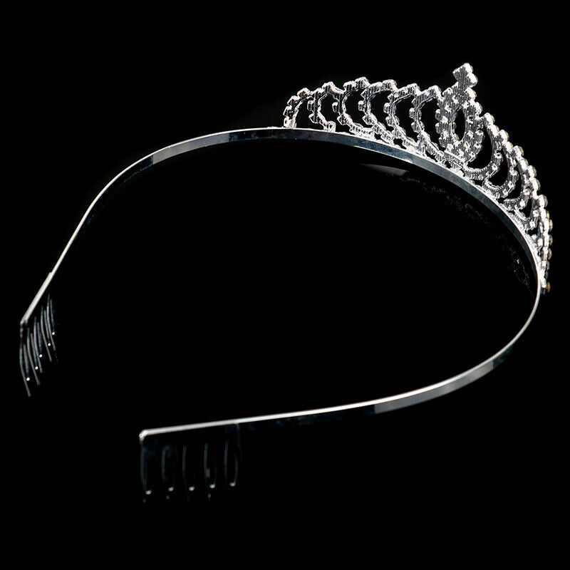 Hotest Crystal Tiara Hair Band Kid Girl Bridal Princess Prom Crown HeadbandJ Tt