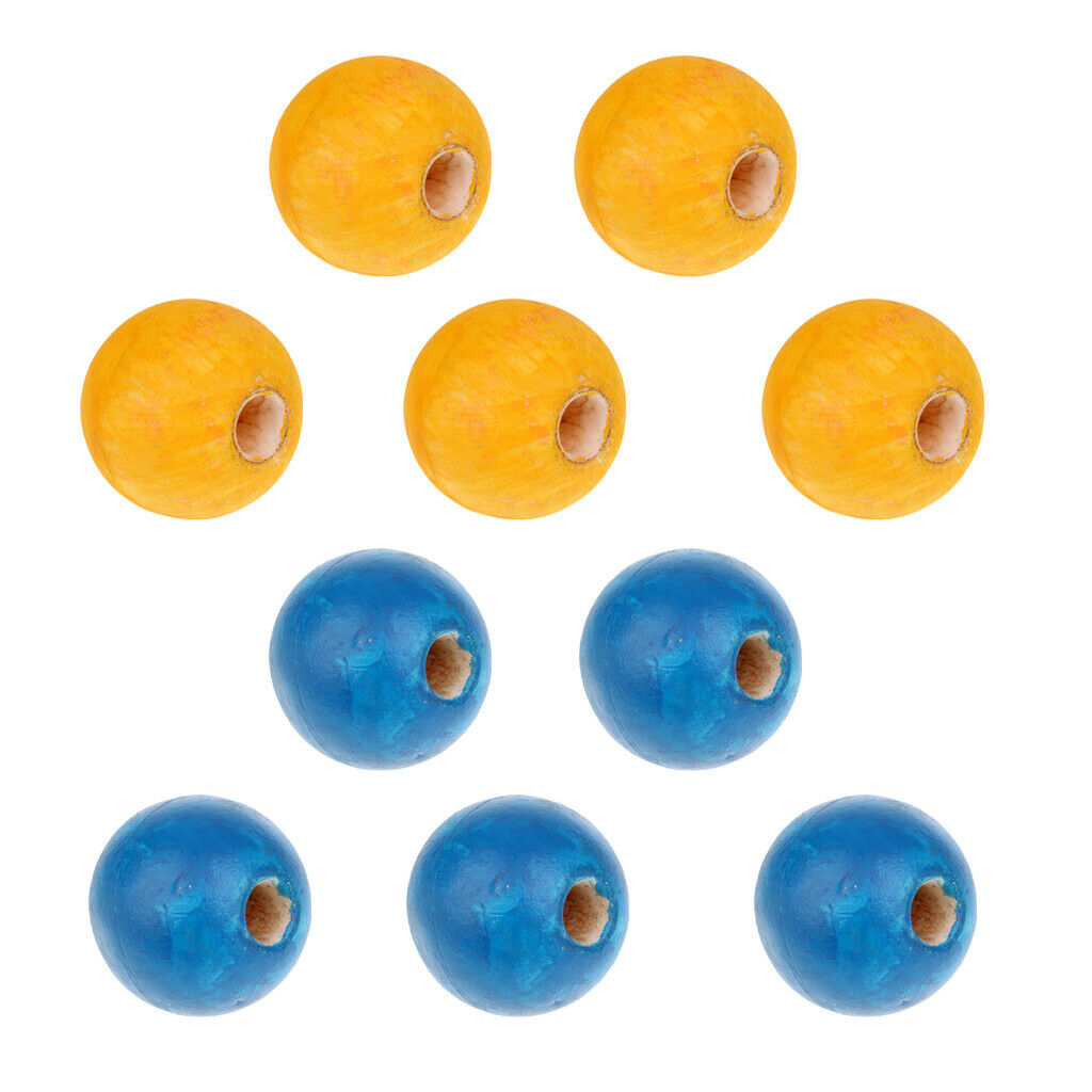 10 Pcs 10x10cm Safety Rope Line Floats Ball, Use For Lane Markers, Swimming Pool
