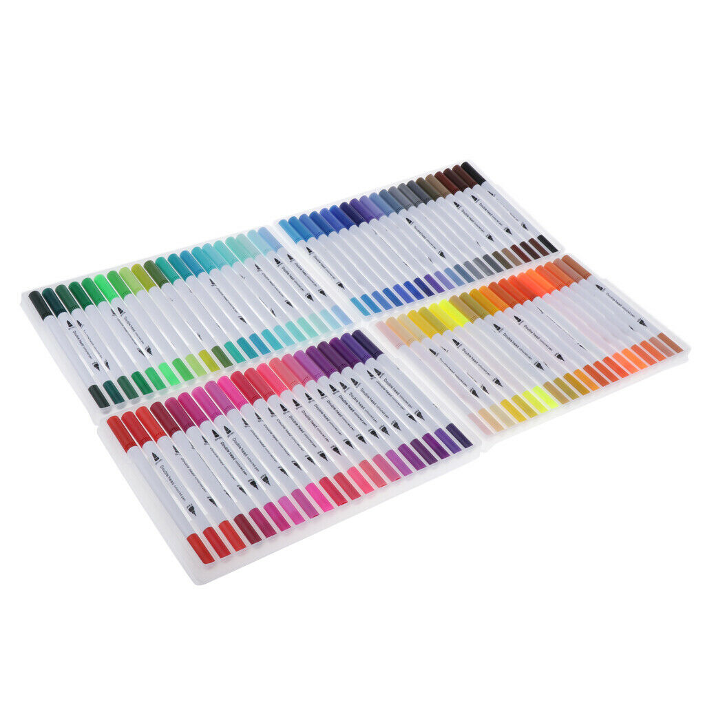 80 Paint Pens - Paint Marker Pens, Water Based Colors for Kids, Adults, Fine