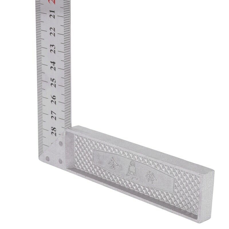 30cm/12 inch Metal Engineers Try Square Set Measurement Tool Right Angle 90 DeW5