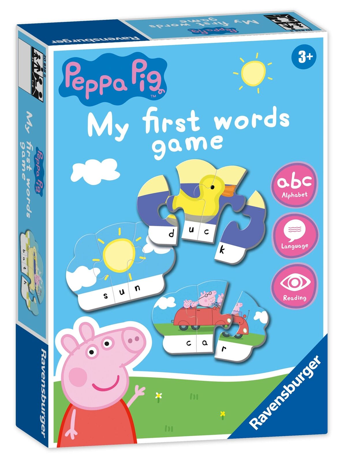 20838 Ravensburger My First Word Games: Peppa Pig Card Game Children Age 4+