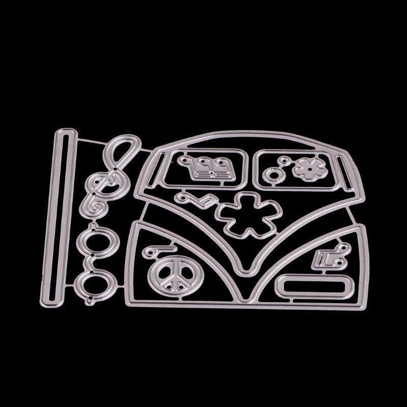 The Music Metal Cutting Dies Stencil DIY Scrapbooking Embossing Paper Album