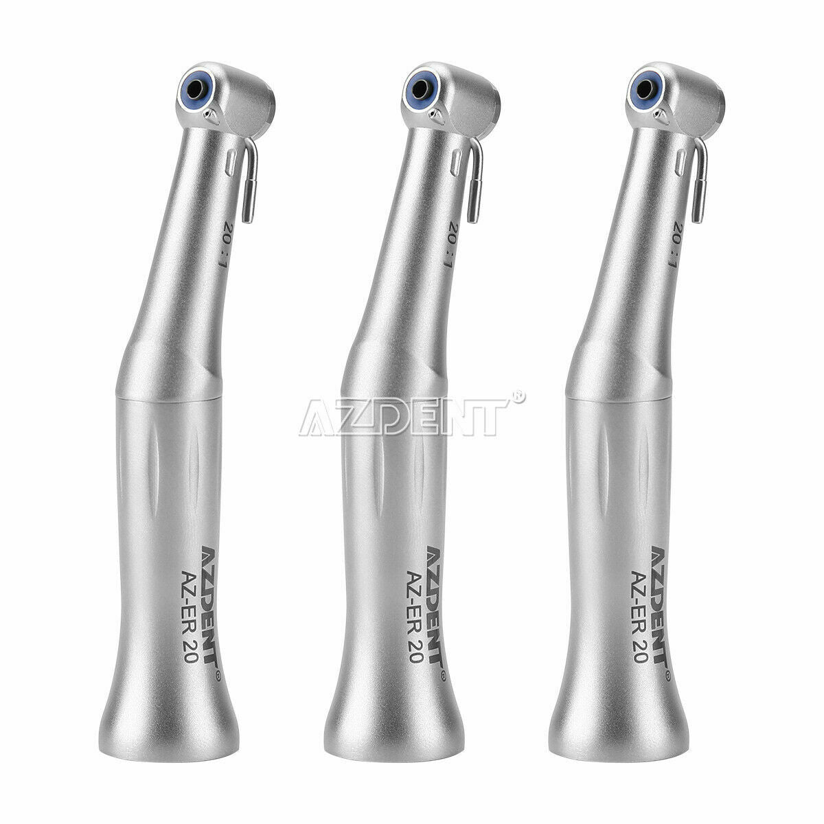 3pcs 20:1 Reduction Implant Contra Angle Dental E-Type Handpiece For NSK Motor