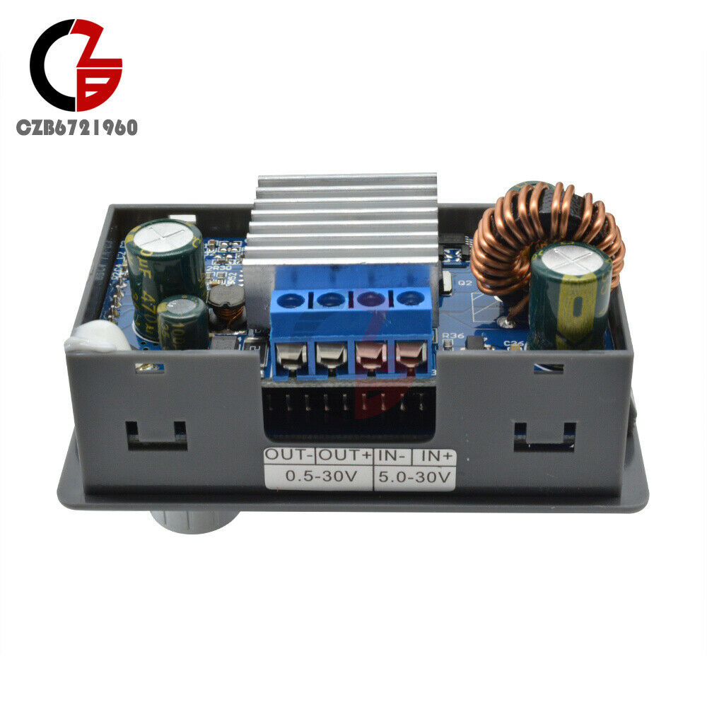 DC--DC Buck Boost Converter CC CV Output 0.5V-30V Adjustable Power Supply Module