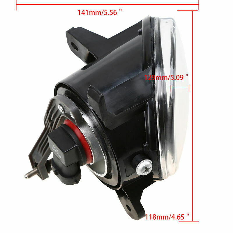 Right Passenger Side Bumper Door Fog Light Lamp Assembly Fits Audi A4 A6 A5 Q5