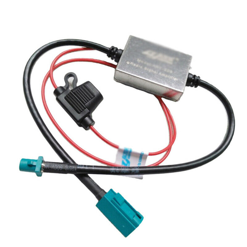 5th ANT-208 FAKRA Car 12V FM&AM Radio Inline Antenna Signal  Amplifier Booster