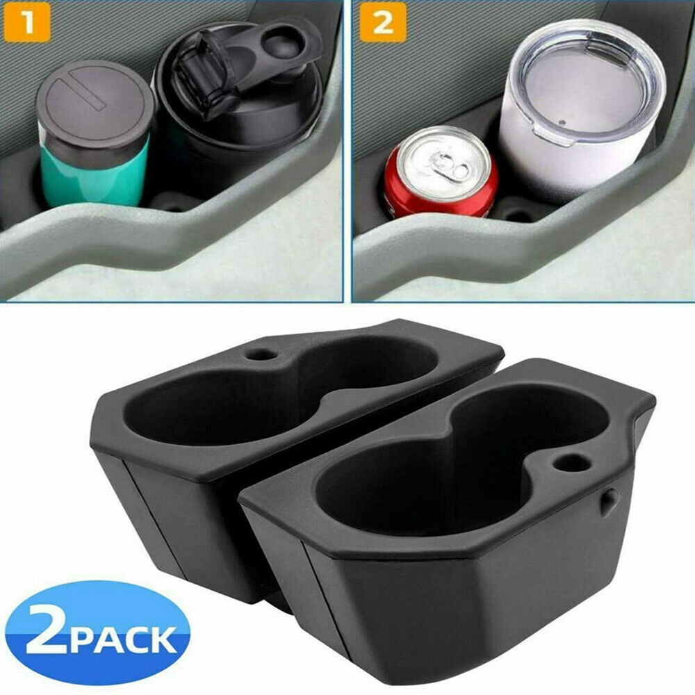 2x Car Front Door Panel Cup Holder For Dodge Ram 1500 2500 3500 2009-2018 3500