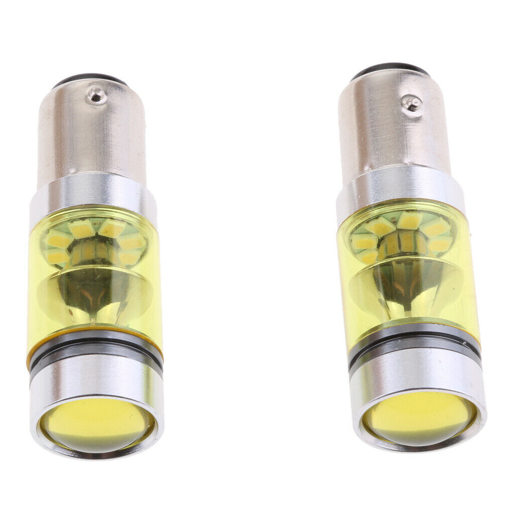 1 Pair 1157 20LED 100W High Power Turn Singal Brake Fog Driving Light Bulbs