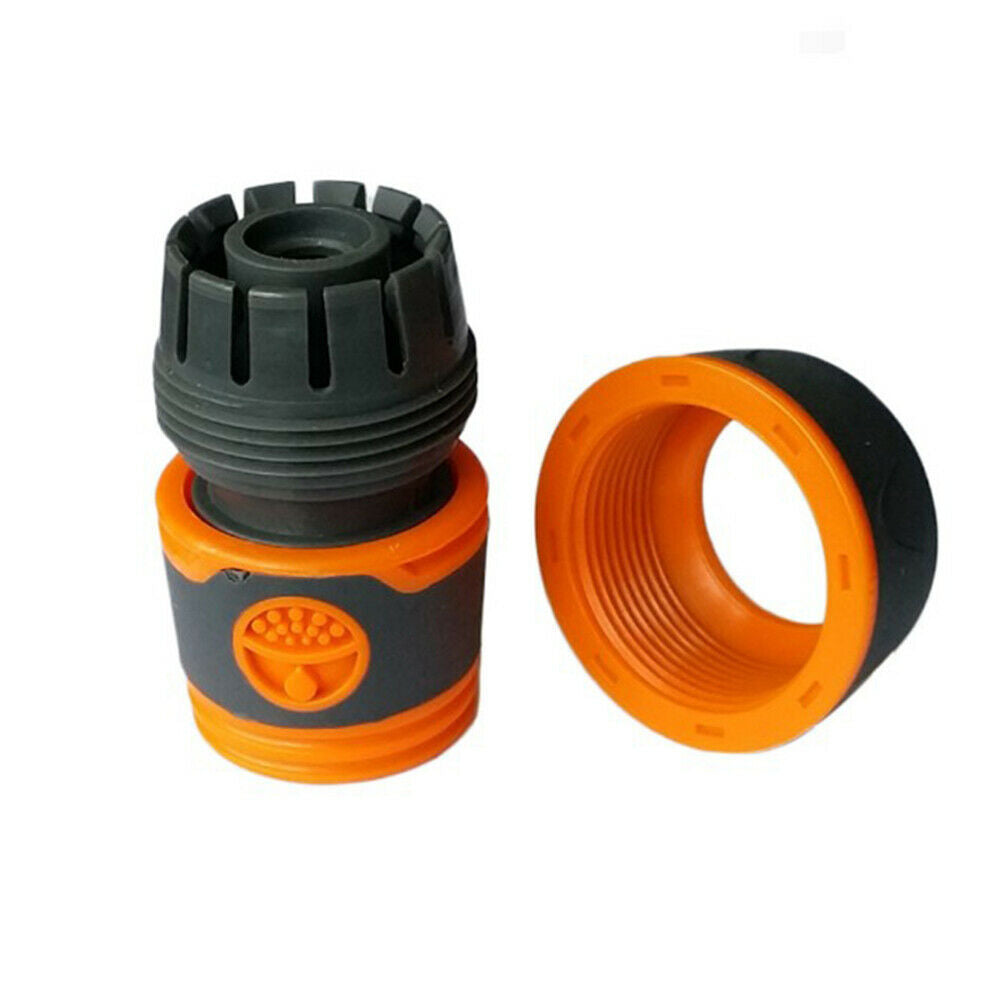 2pcs 1/2 Inch Hose Lawn Irrigation Fittings Pipe Adapters For Car Wash Waterstop