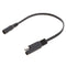 10in SAE to DC Coax Female Motorcycle Adapter 18AWG Heavy Duty Copper Wire