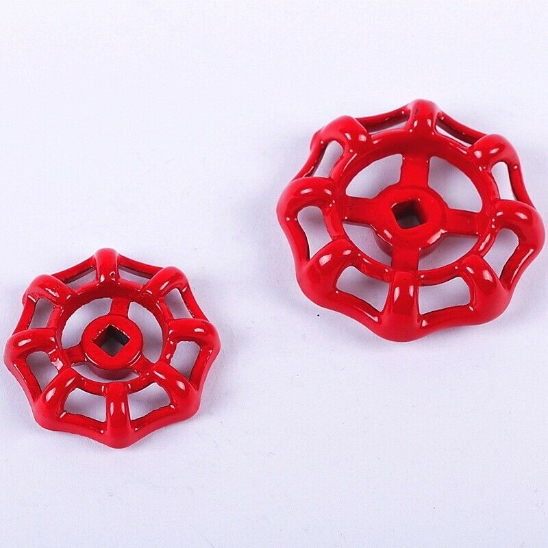 10Pcs Iron Gate Valve Handle Handwheel Shut off Replacement Accessory Water Pipe