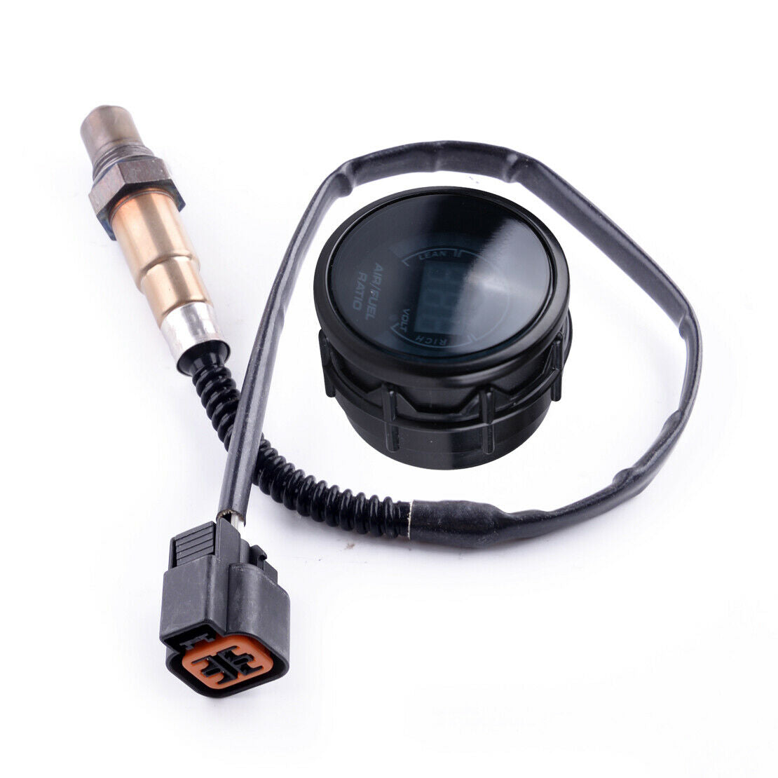 52mm Digital Air Fuel Ratio Gauge Oxygen Sensor Fit For Kia Rio 2005-2010 Accent