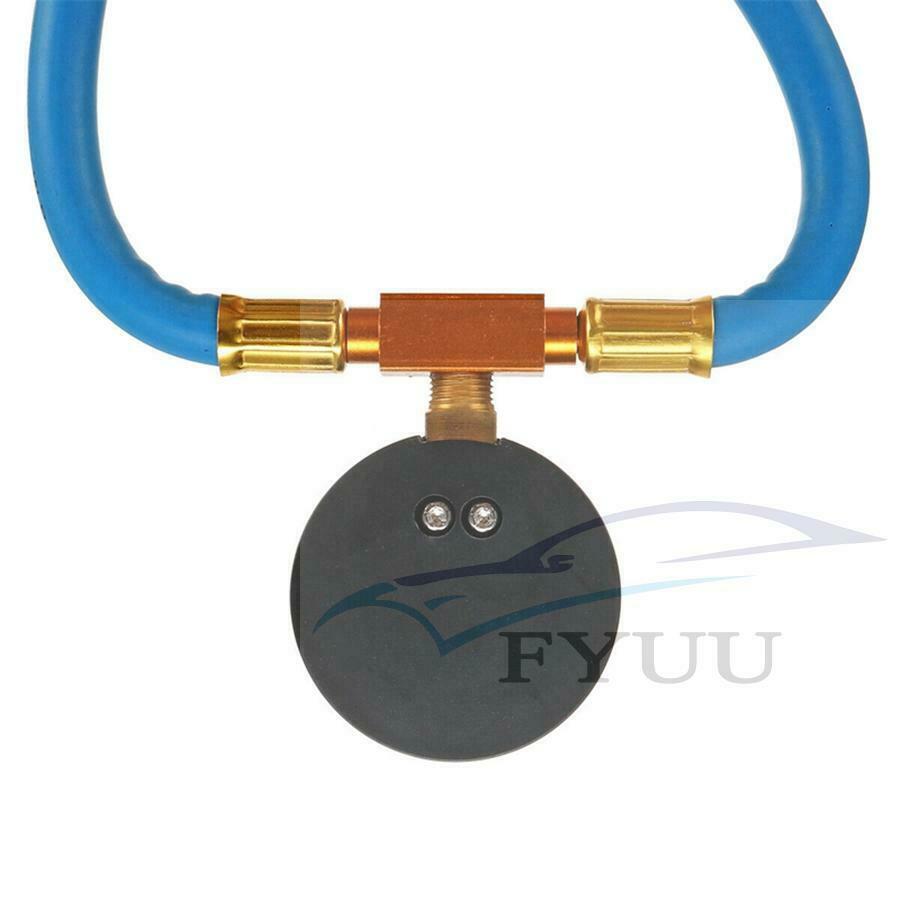 1pc R1234yf A/C Can Tap 100Psi Gauge Hose Recharge Refrigerant AC Conditioning