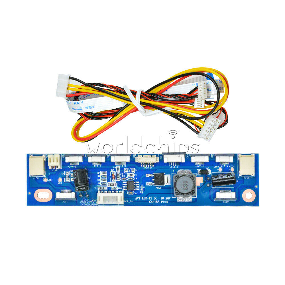12 Connecters Backlight Inverter LED Tester Constant Current Board Driver Board