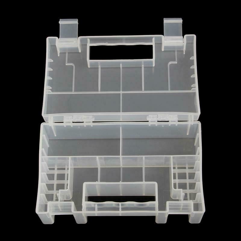 Plastic Case/Organizer/Holder/Container Battery Storage Box for AAA 9V Battery