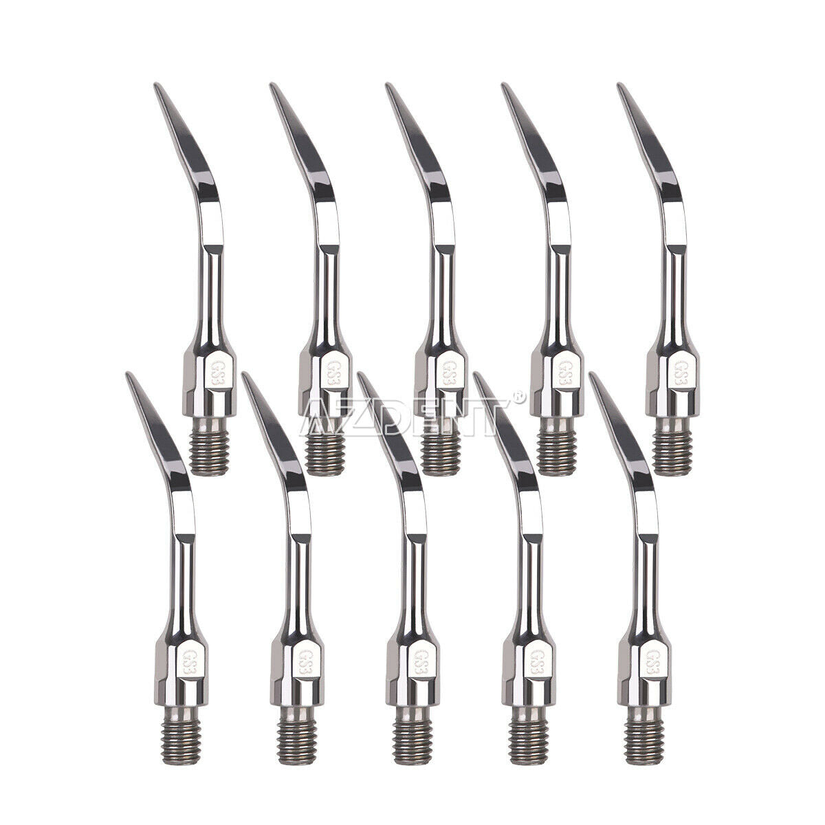 20X Dental Ultrasonic Piezo Scaler Scaling Endo Perio Tips GS3 Fit SIRONA