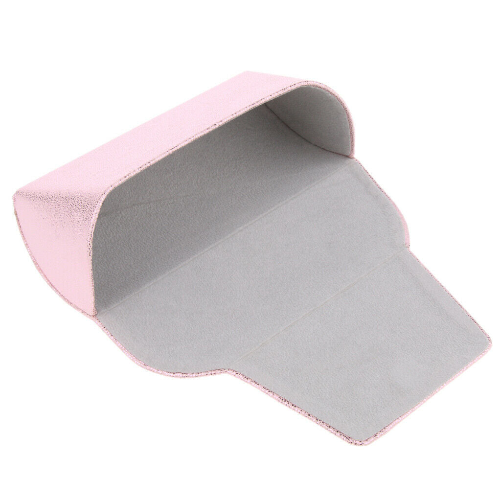 Portable Metal Glasses Pouch Case Eyeglass Sunglass Storage Box Pink