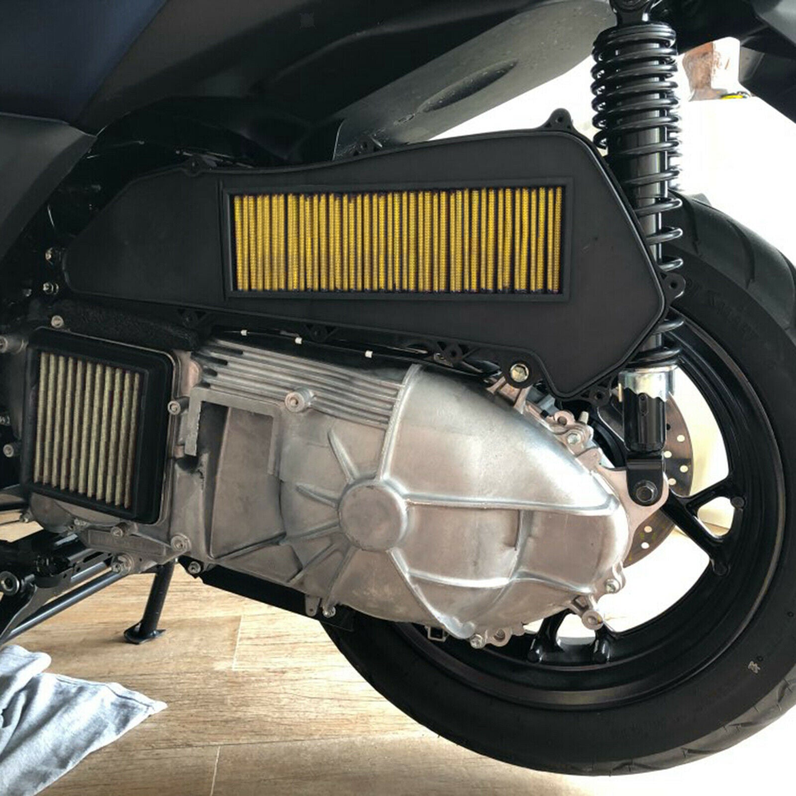 2x Motorbike Air Filter Air Intake Cleaner Fit for YAMAHA Xmax 250 300