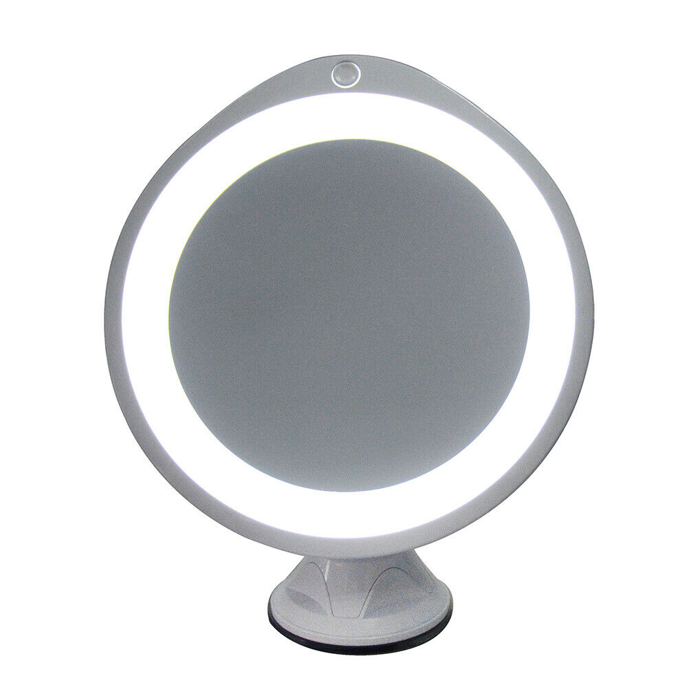 10X 360° Rotation Magnifying Makeup Mirror Cosmetic Beauty Vanity LED LightuBDA