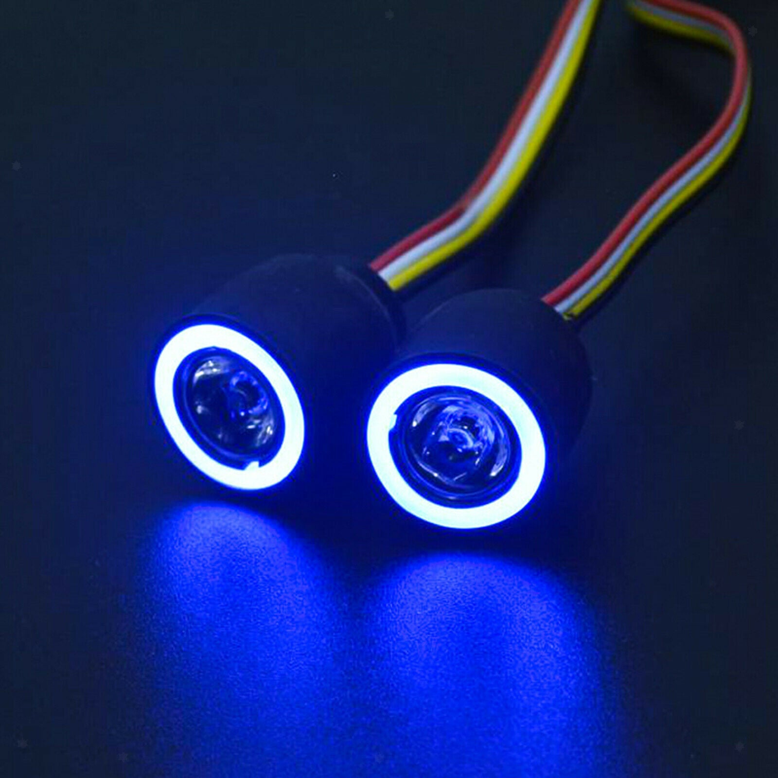 RC LED Headlights for SCX10 TRX4 D90 1/10 Scale RC Rock Crawler Accessory