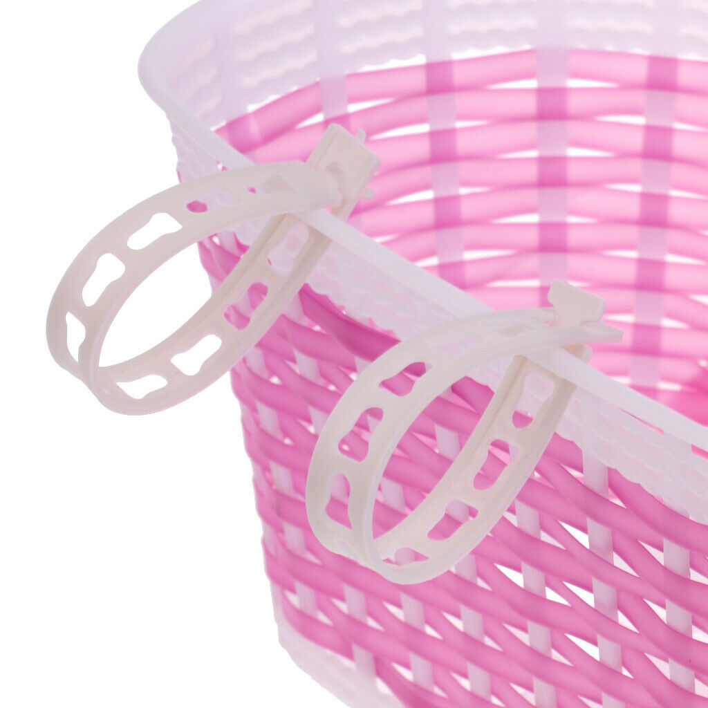 Kids Cycling Bike  Handlebar Bar Bag Front Basket Pouch Detachable + 2
