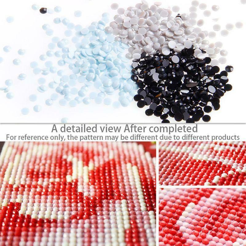Gorgeous Flower 5D Full Drill Diamond Painting Embroidery Cross Stitch Kits DIY