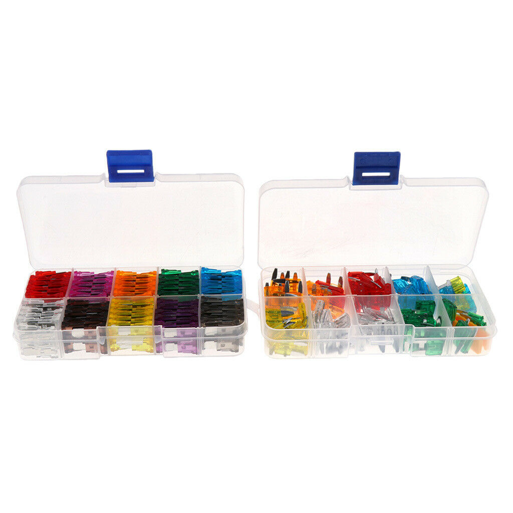 220 Pieces 2 in 1 Blade Fuses Inline Holder for Car Truck SUV RV Boat