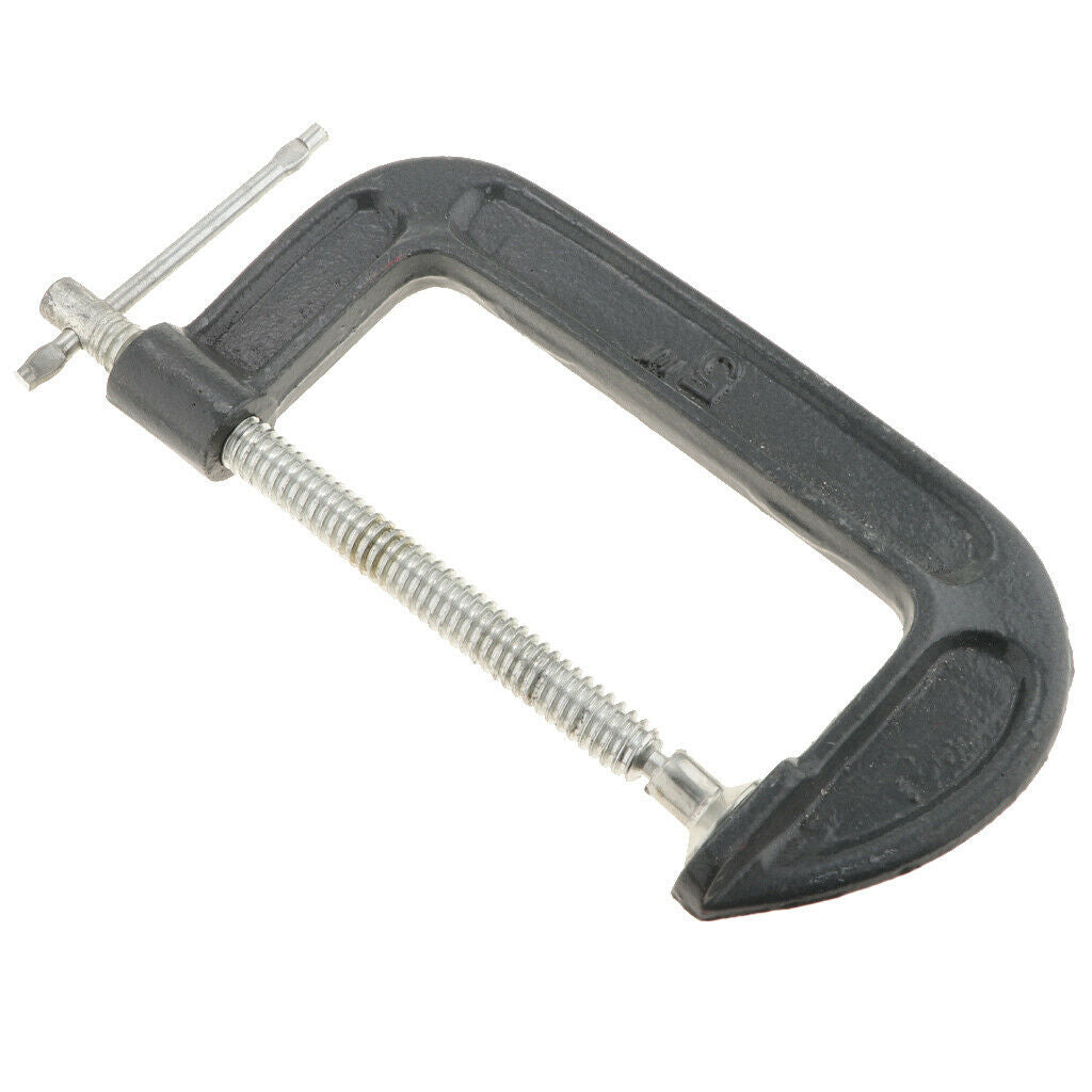 Heavy Duty Malleable Iron G-Clamp Vice Quick Grip C-Clamp Woodworking 5 Inch