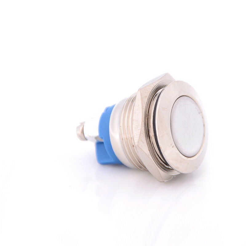 Hot 16mm Start Horn Button Momentary Stainless Steel Metal Push Button Sw.l8