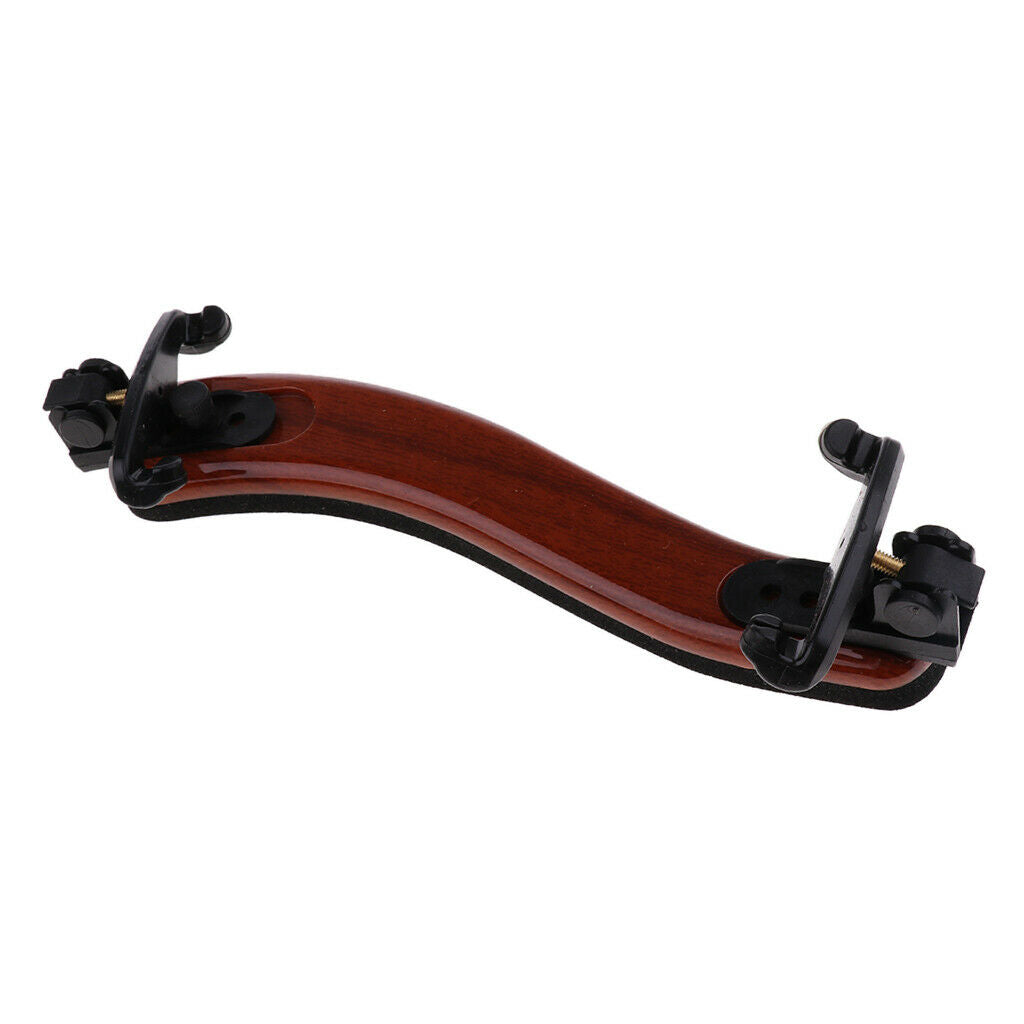 4 Piece Replacement String Set + 4/4 3/4 Adjustable Violin Headrest