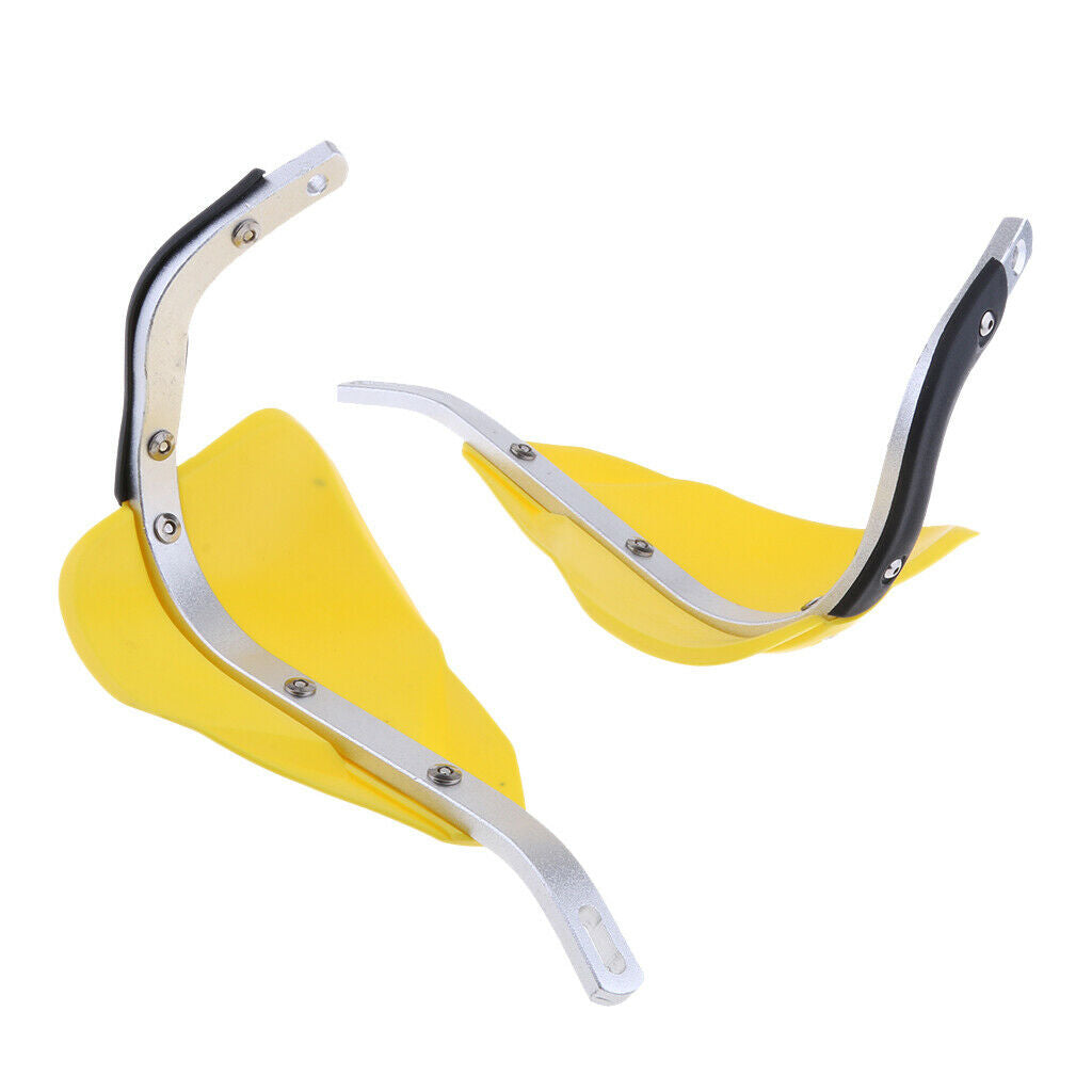 Hand Guards Brush Bar For  Dirt Bike Motorcycle Protection 7/8" Yellow